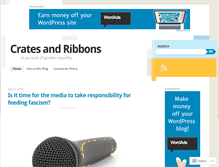 Tablet Screenshot of cratesandribbons.com